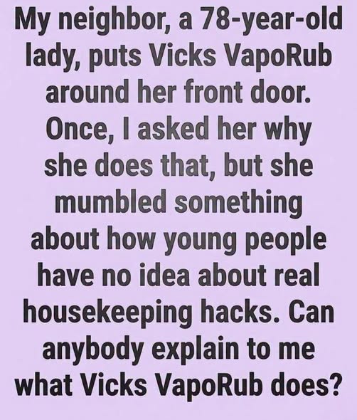 Homeowners Swear Vicks VapoRub Helps Repel Spiders Naturally and Reduce Unwanted Indoor Visitors Daily Today