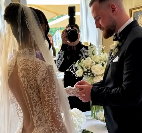 A beautiful wedding until he discovered his